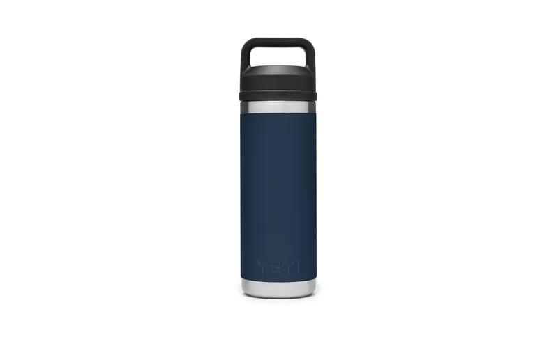 YETI RAMBLER 18 OZ BOTTLE WITH CHUG CAP - Navy-3